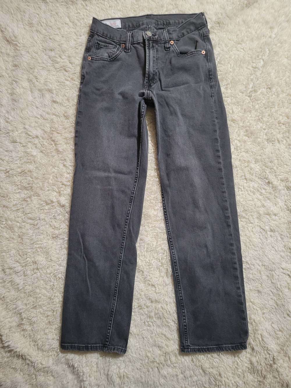GAP Petite '90s Loose Mid Rise Black Jeans
